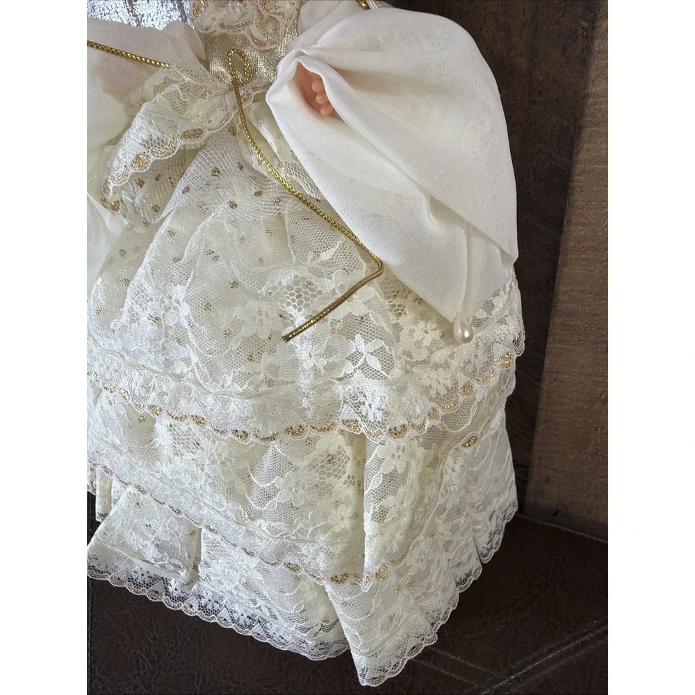 Madame‎ Alexander Angel Tree Topper  1990s Vintage Lace Special Ed Christmas New